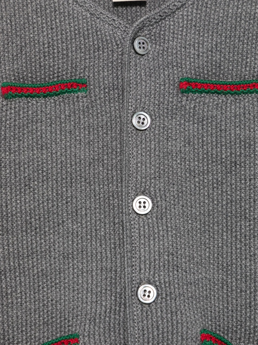 Cardigan Gucci gri - Img 3