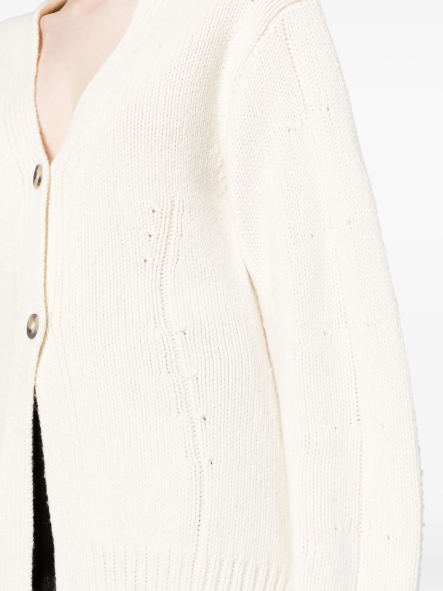 Cardigan HELMUT LANG alb - Img 5