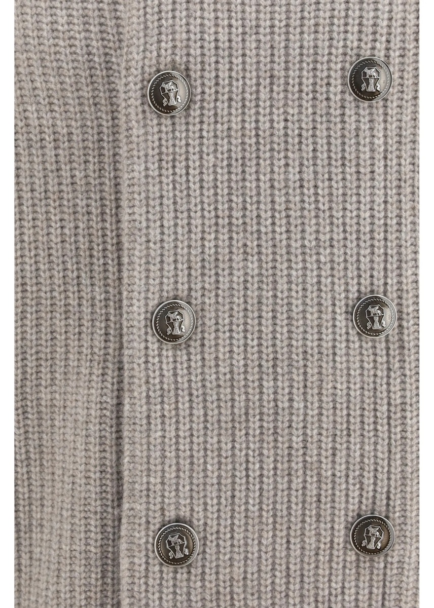 Cardigan Marina Cardigan in English Rib Cashmere - Img 3