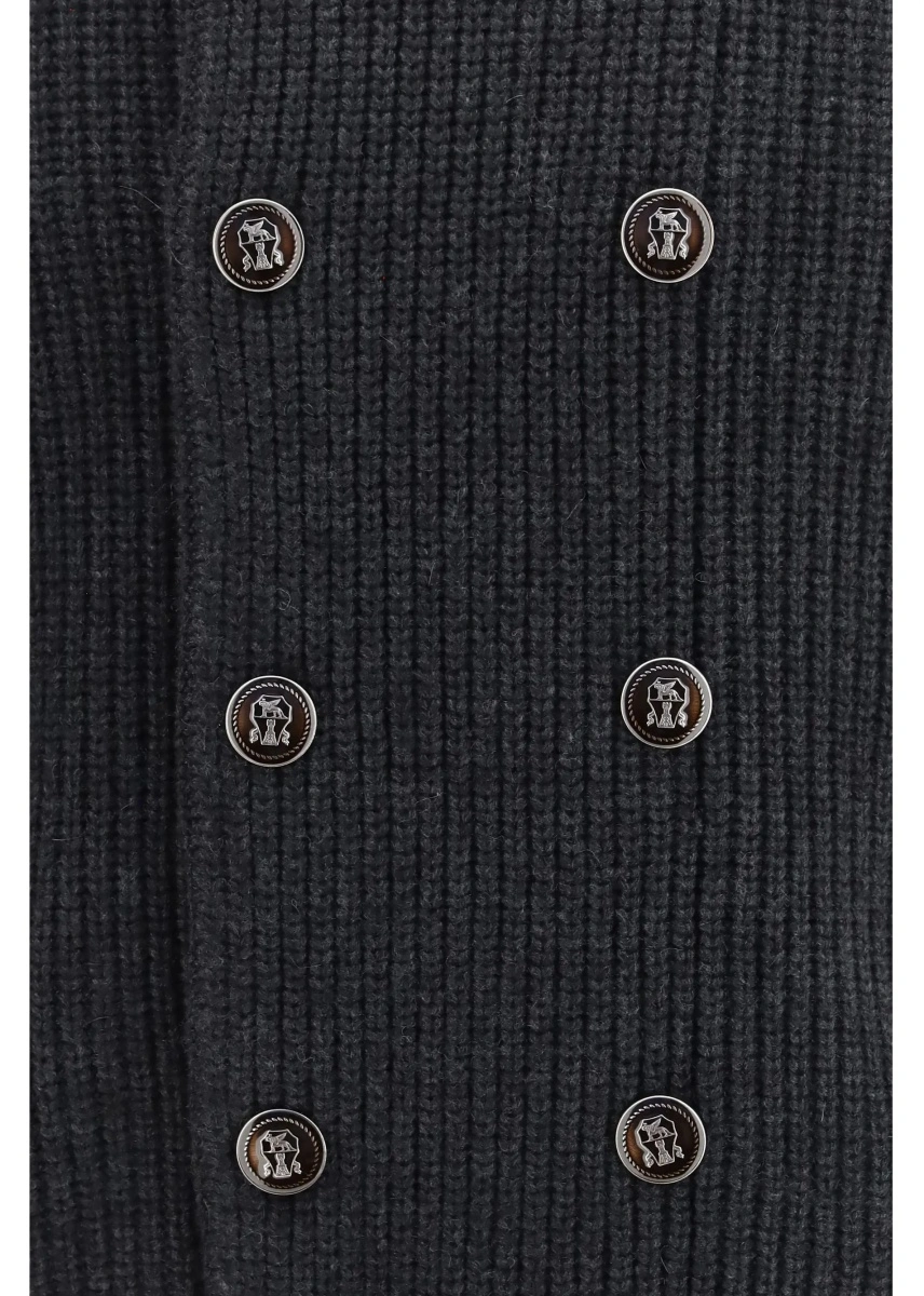 Cardigan Marina Cardigan in English Rib Cashmere - Img 3