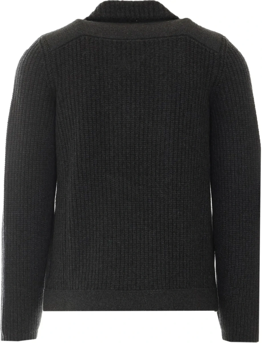 Cardigan Marina Cardigan in English Rib Cashmere - Img 4