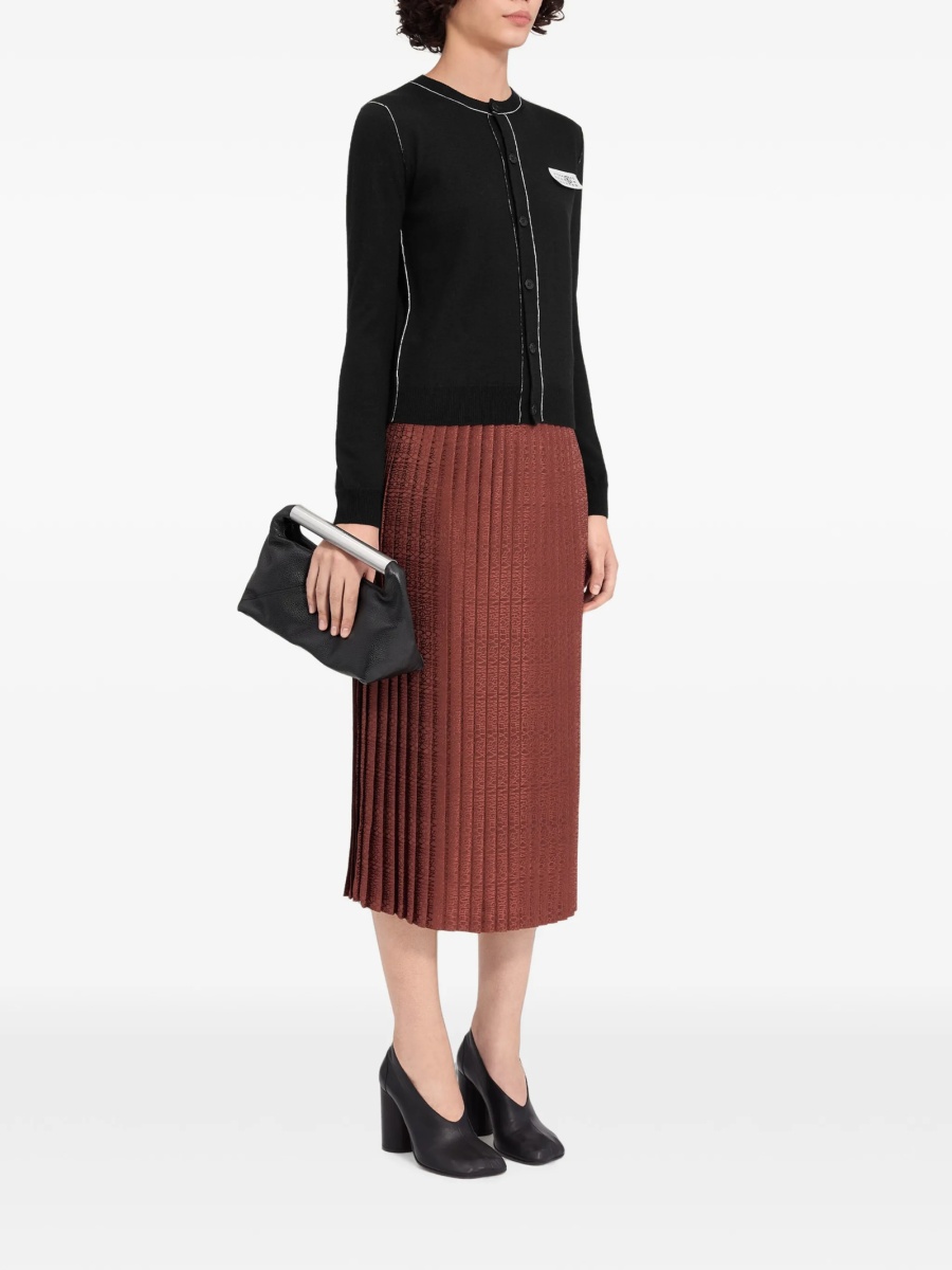 Cardigan MM6 Maison Margiela negru - Img 3