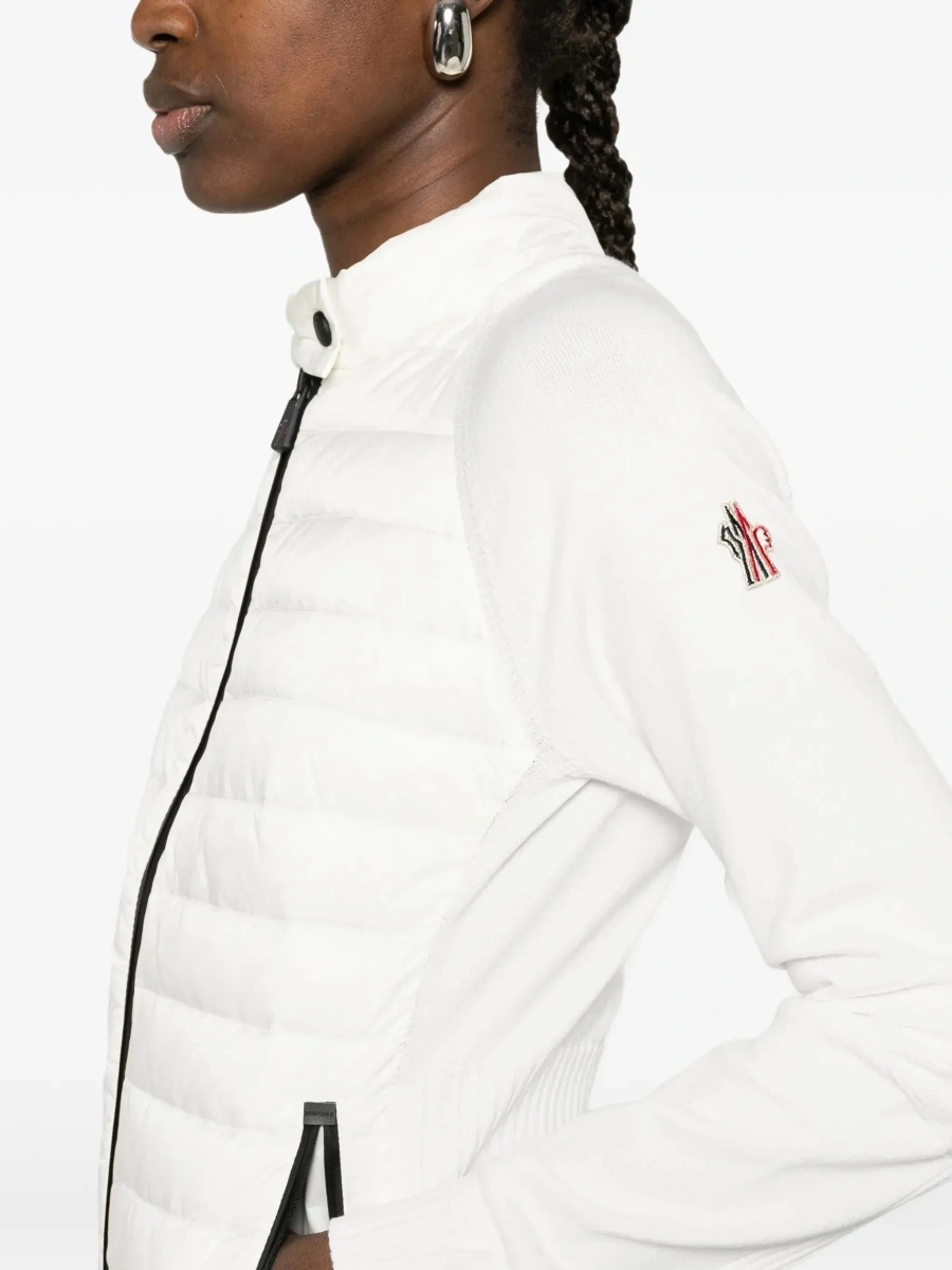 Cardigan Moncler Grenoble alb - Img 7