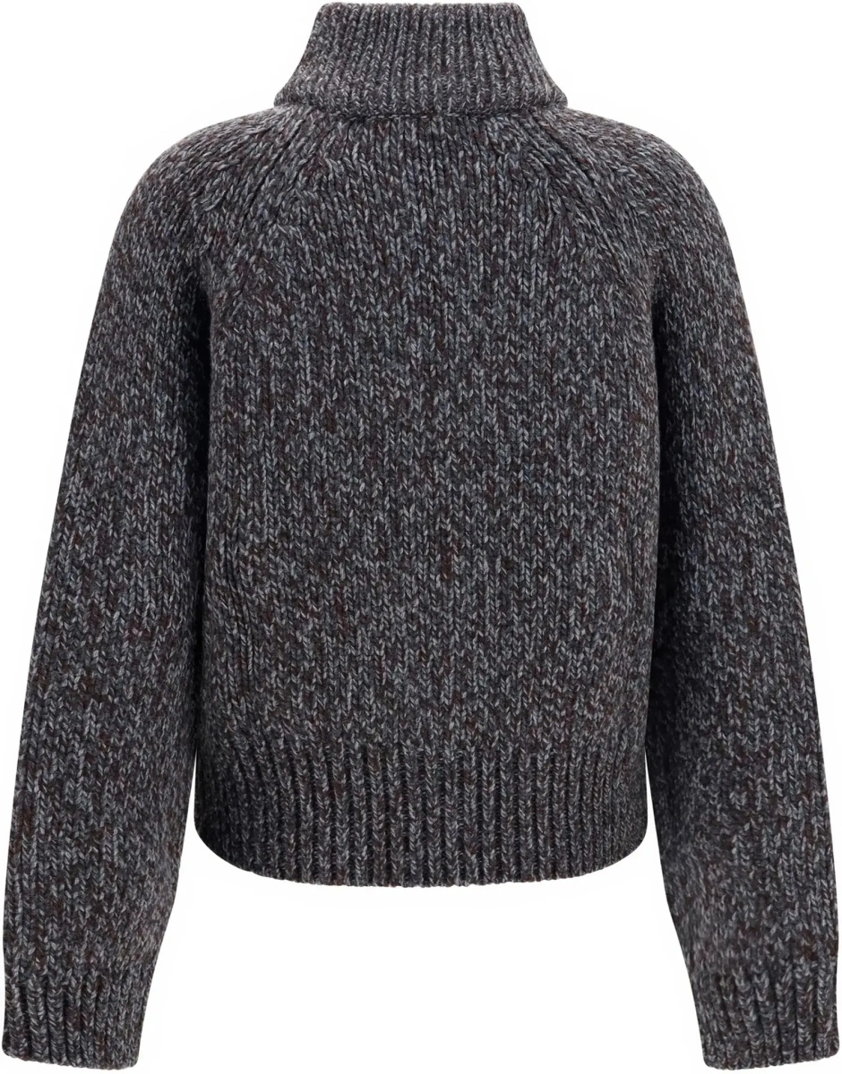 Cardigan OUR LEGACY multicolor din lana merino - Img 4