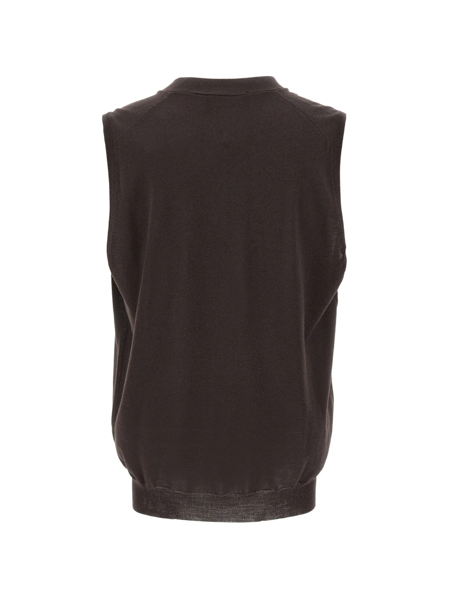 Cardigan PHI BY FILIPPO DE LAURENTIIS maro - Img 3
