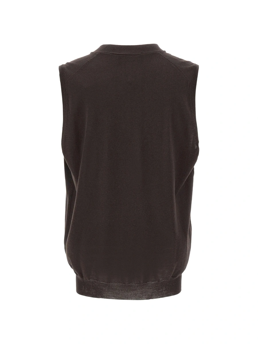 Cardigan PHI BY FILIPPO DE LAURENTIIS maro - Img 3