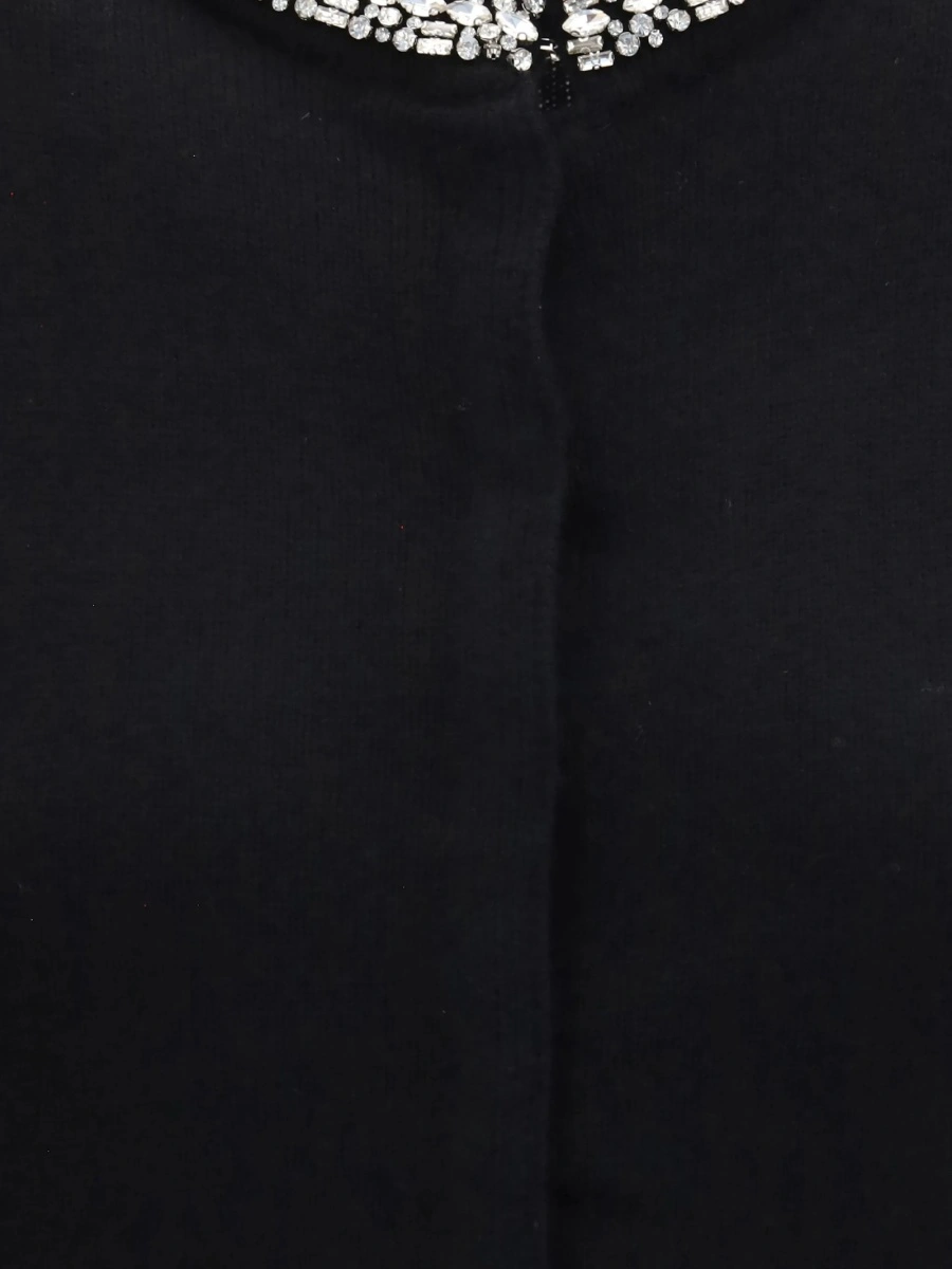 Cardigan Pinko negru din vascoza si lana - Img 3