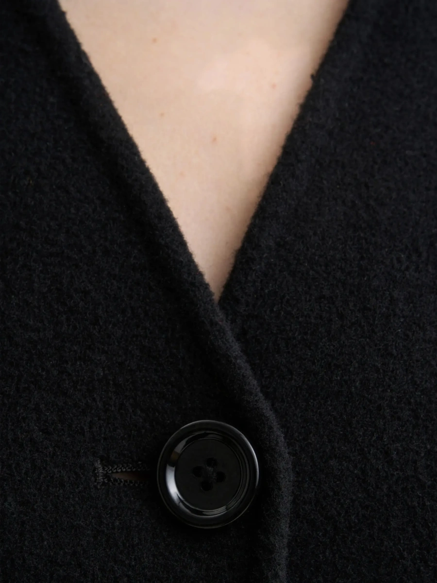 Cardigan SKECHERS negru din lana - Img 2