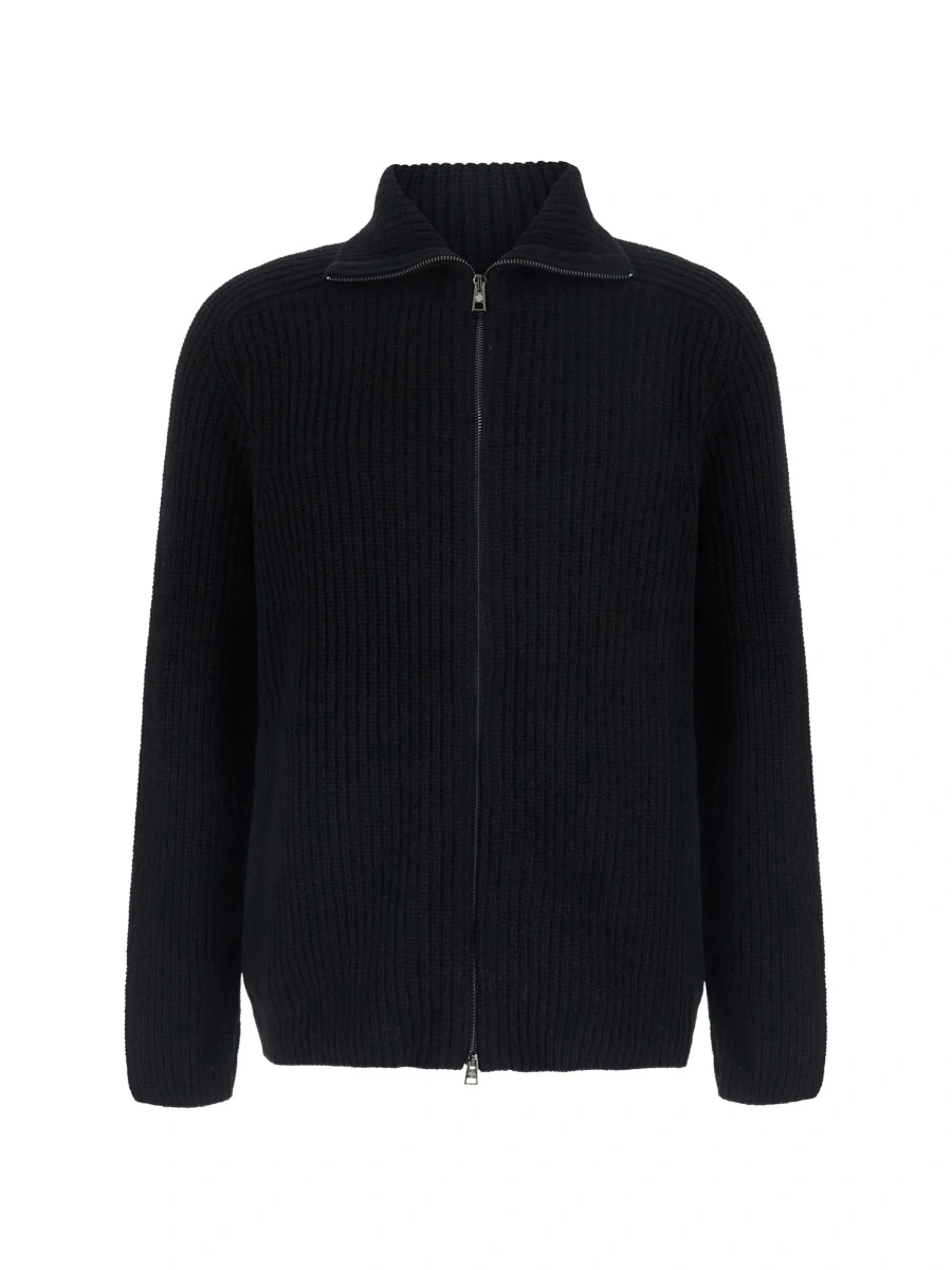 Cardigan Tagliatore negru din lana - Img 6