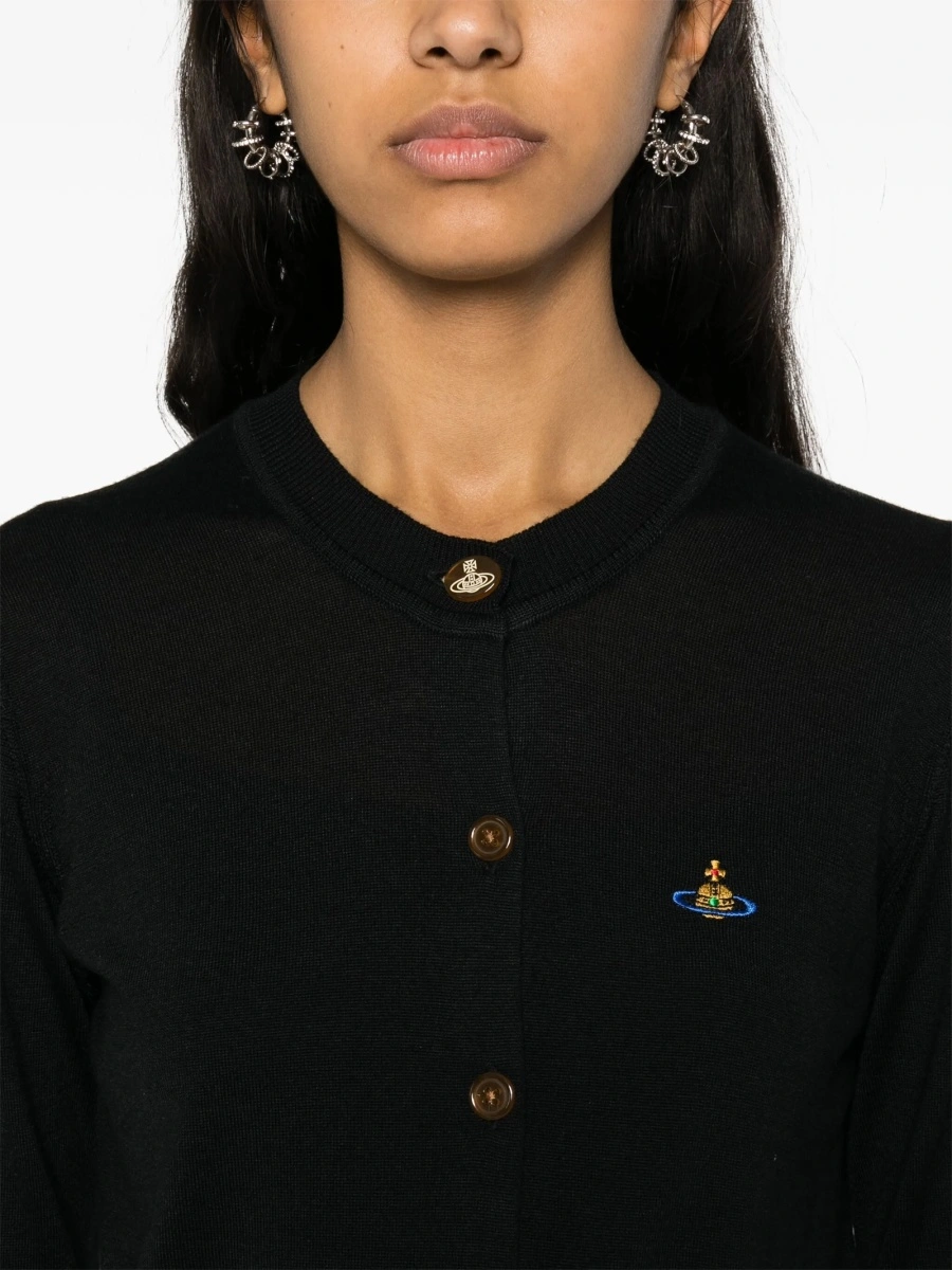 Cardigan Vivienne Westwood negru - Img 5