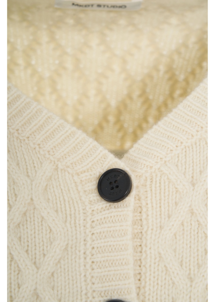 Cardigane Cardigan 'Koro' in merino wool - Img 4