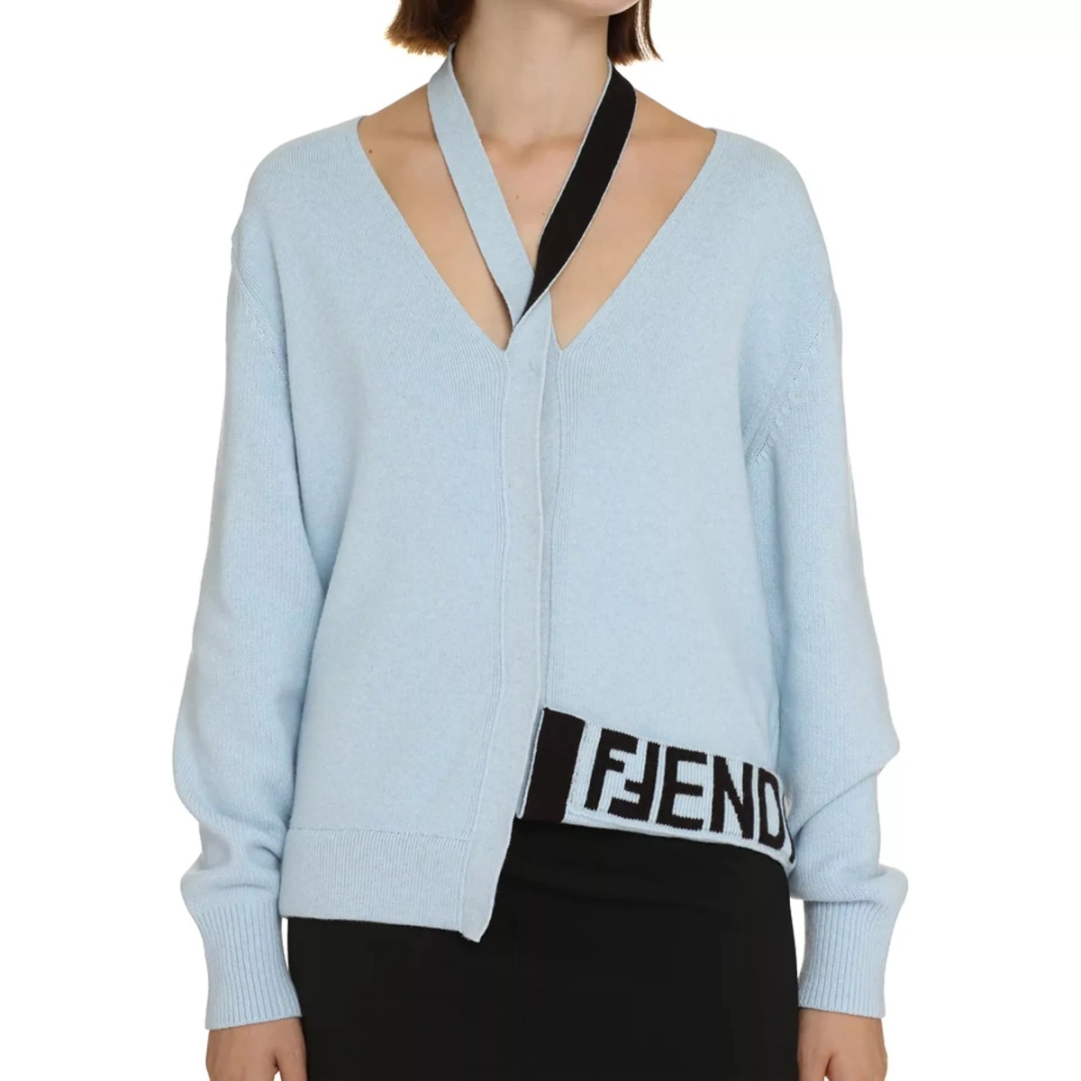Cardigane Fendi Wool And Cashmere Cardigan - Img 2