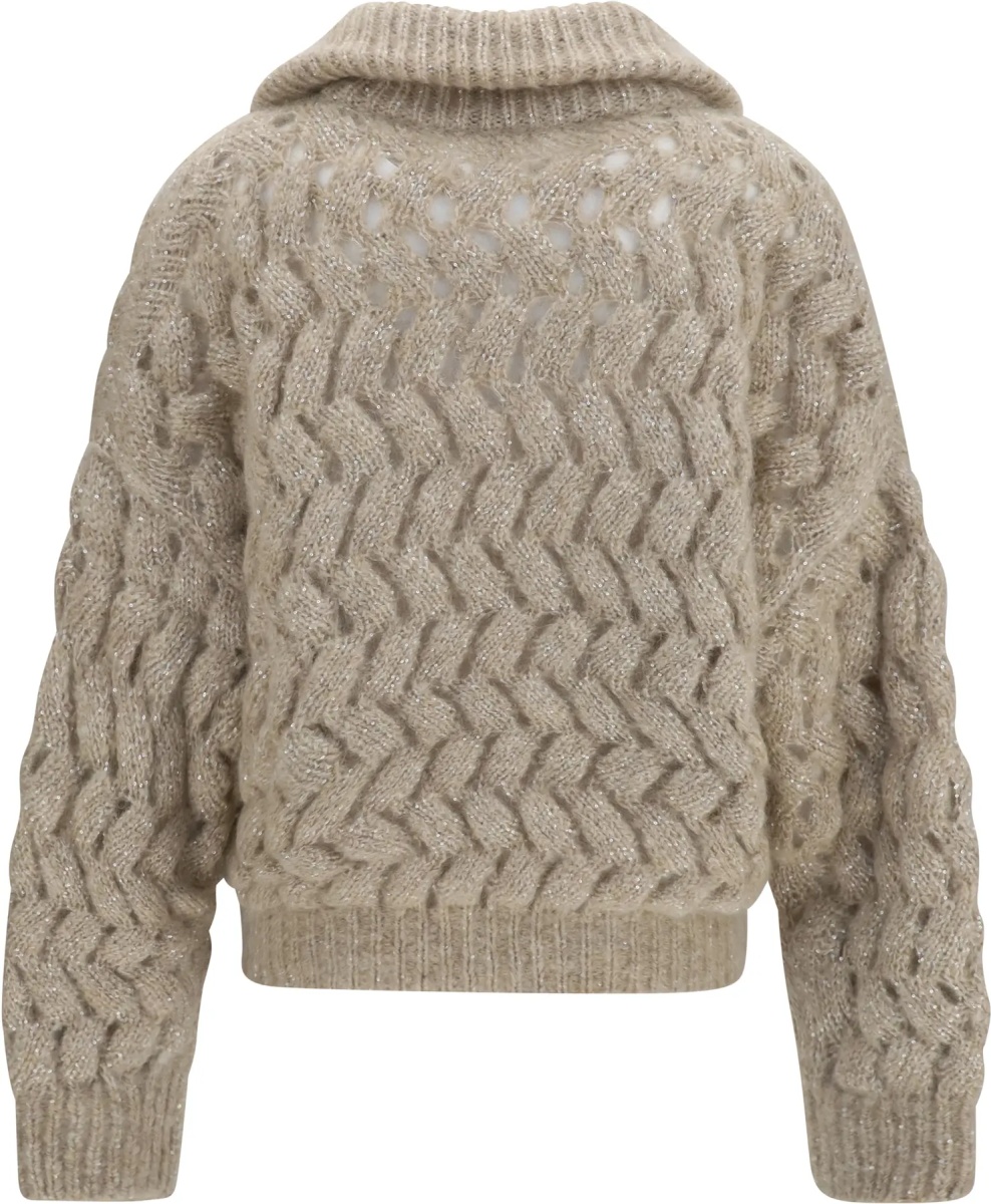 Cardigane Mohair and wool blend Cardigan - Img 2