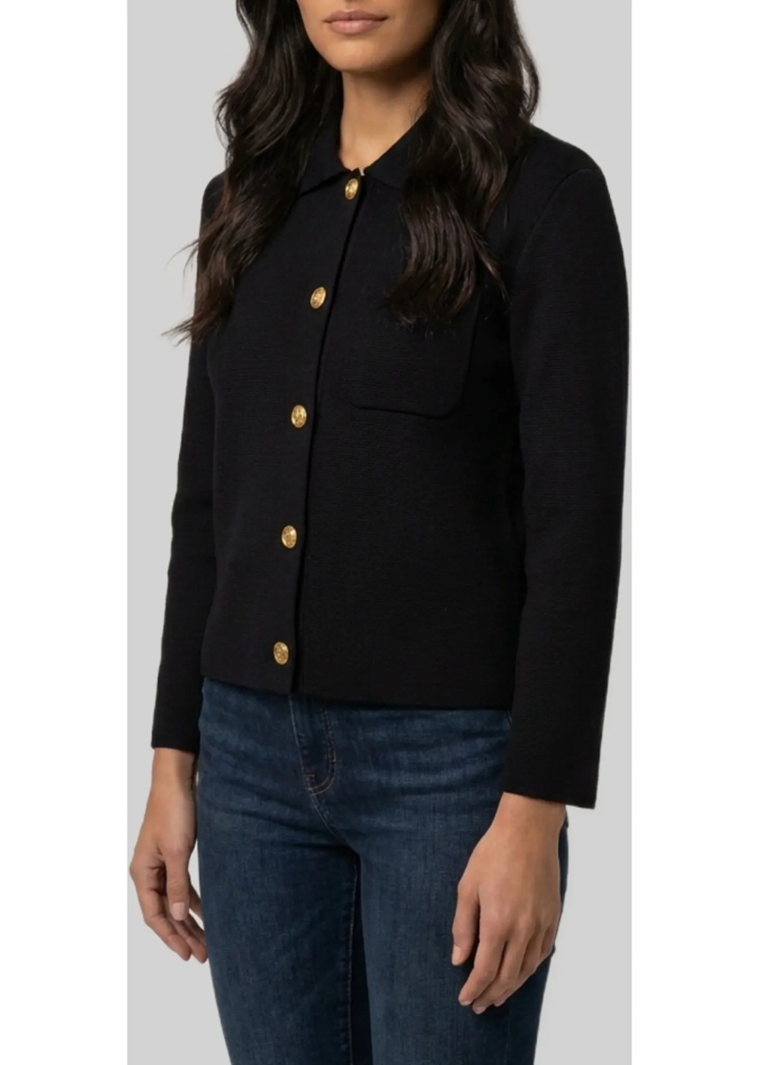 Cardigane Polo Cardigan In Wool - Img 2
