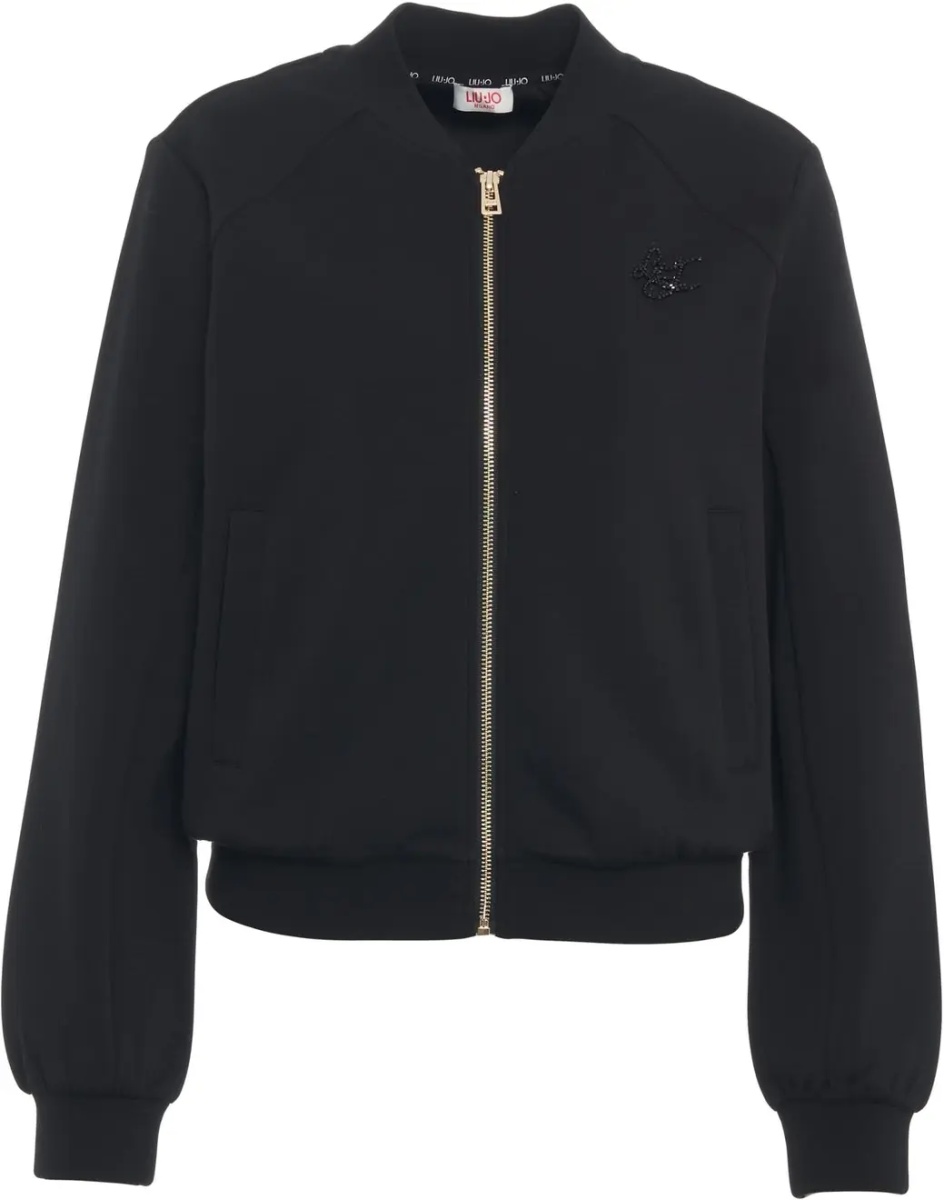 Cardigane Sweatshirt with rhinestone application - Img 2