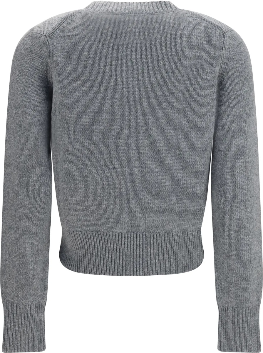 Cardigane Wool and cashmere Equestrian Knight logo Cardigan - Img 2