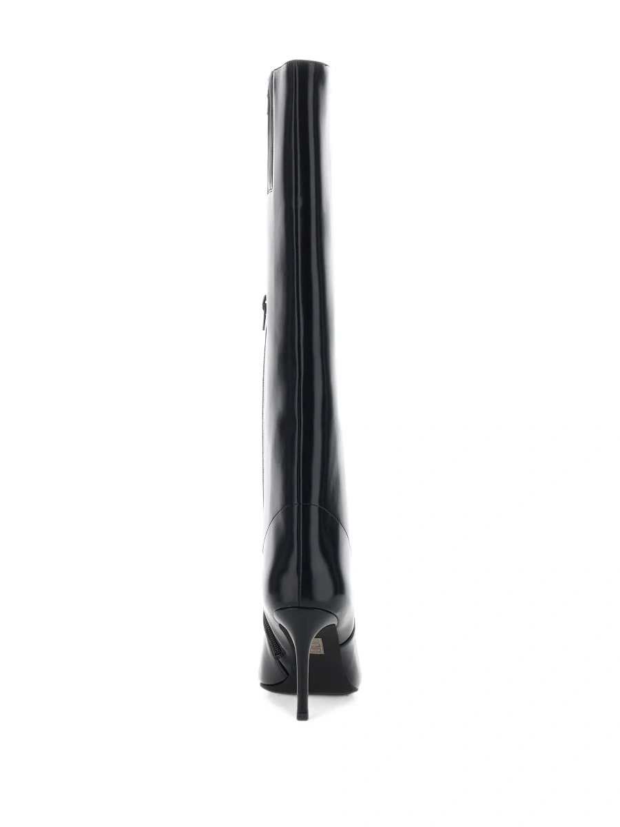 Cizme Jeffrey Campbell negre din piele 'ARSEN' - Img 6