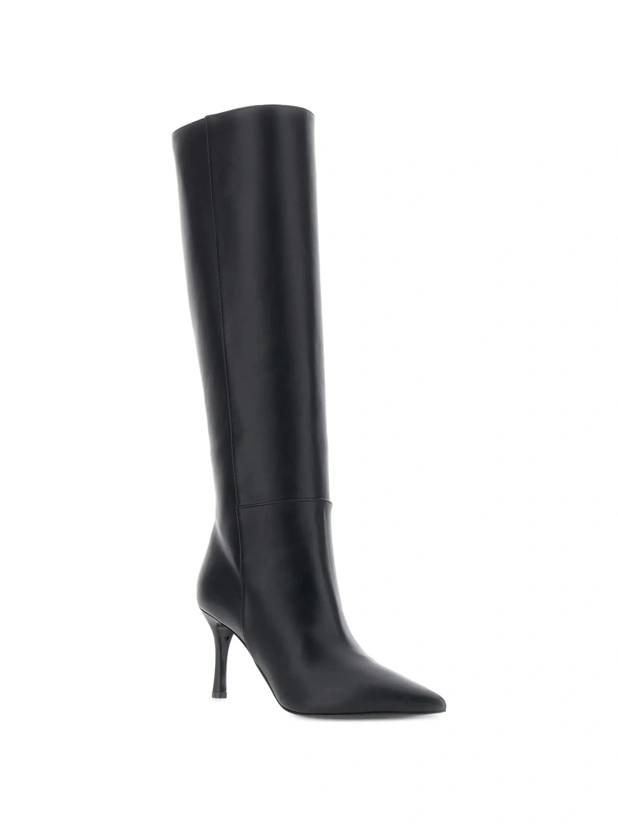 Cizme POLLINI negre din piele - Img 5
