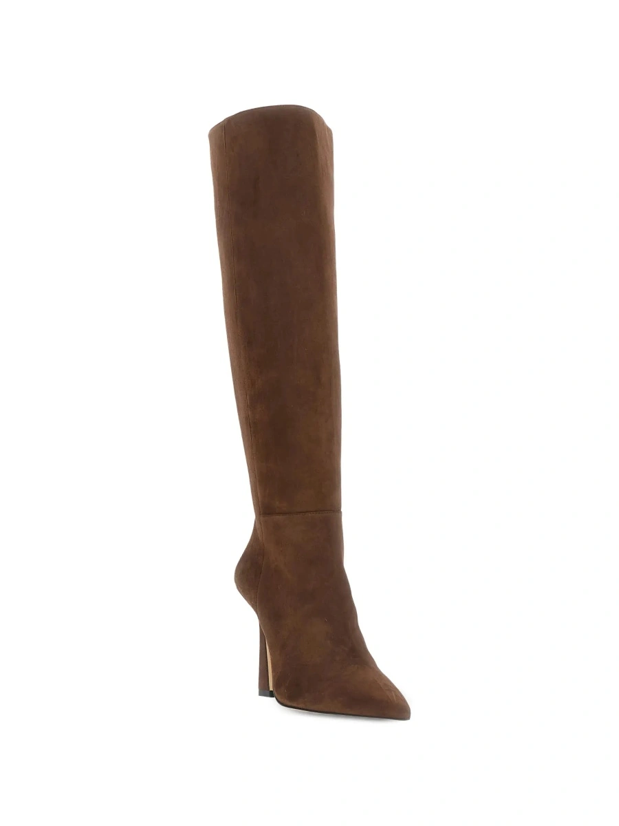 Cizme Stuart Weitzman maro din piele - Img 5
