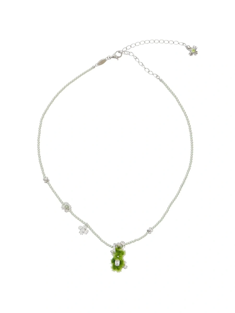 Colier Yvmin verde 'Pearl Garden' - Img 4