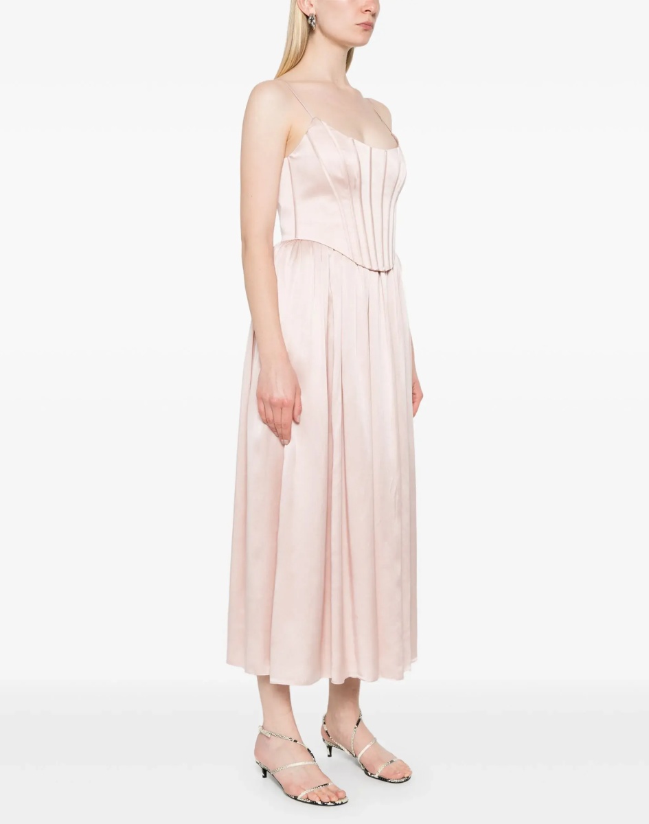 Corset Midi Dress - Img 3