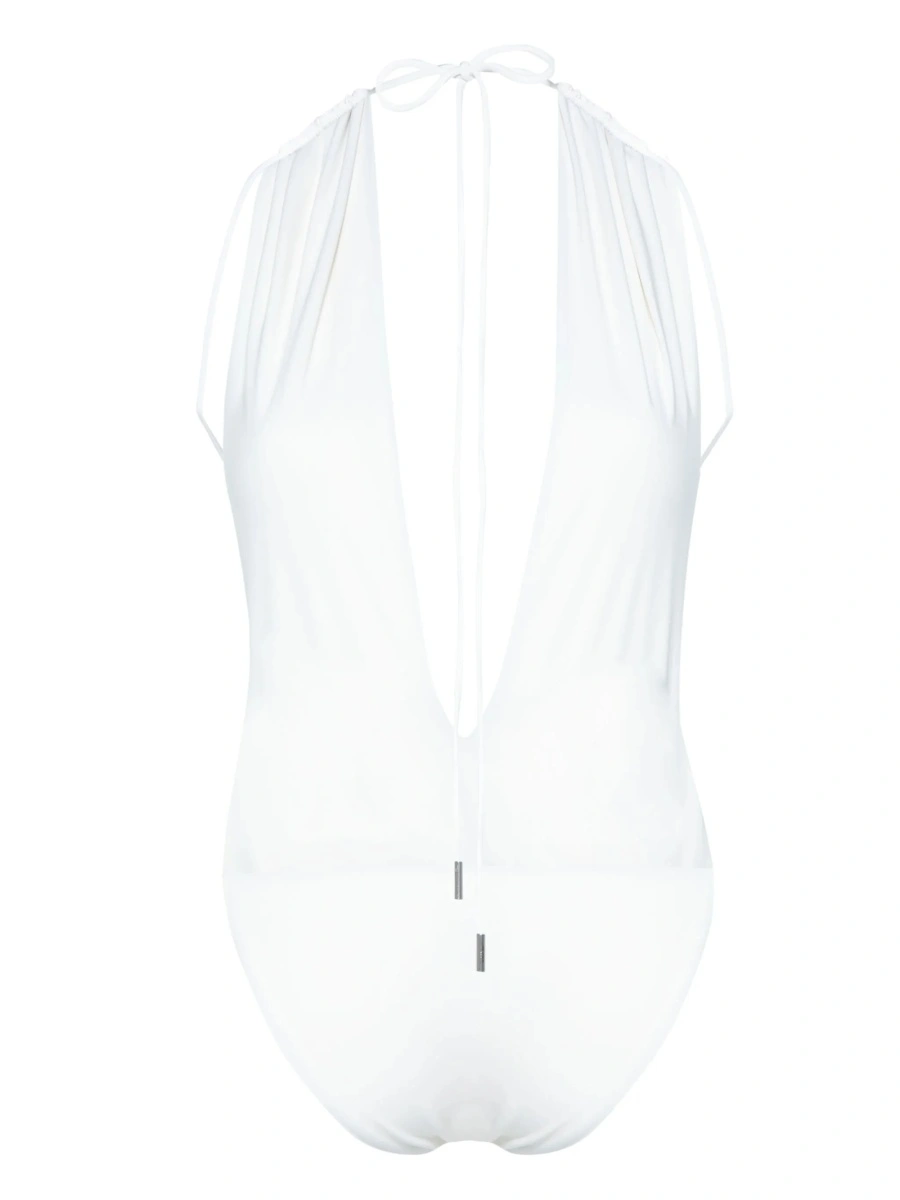 Costum de baie intreg Saint Laurent neutru - Img 2