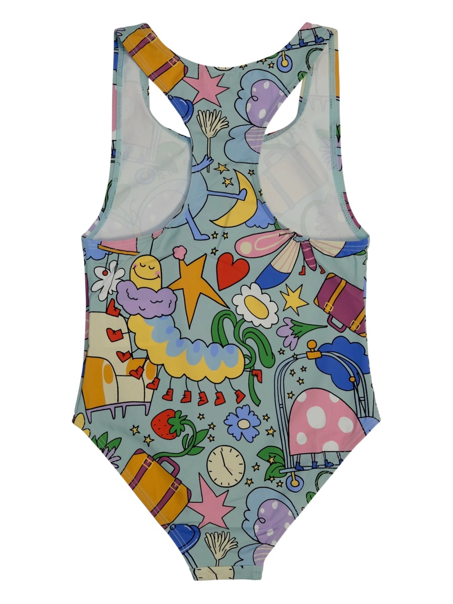 Costum de baie Stella McCartney albastru - Img 2