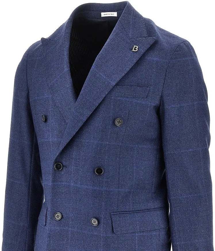 Costum 'Novara' Prince of Wales tailored suit - Img 2