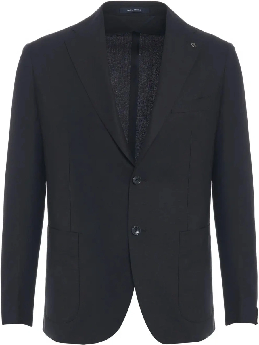 Costum Tagliatore albastru din lana si casmir - Img 3