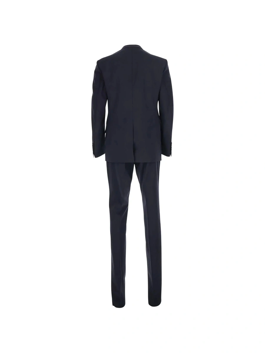 Costum Tom Ford albastru din lana - Img 3