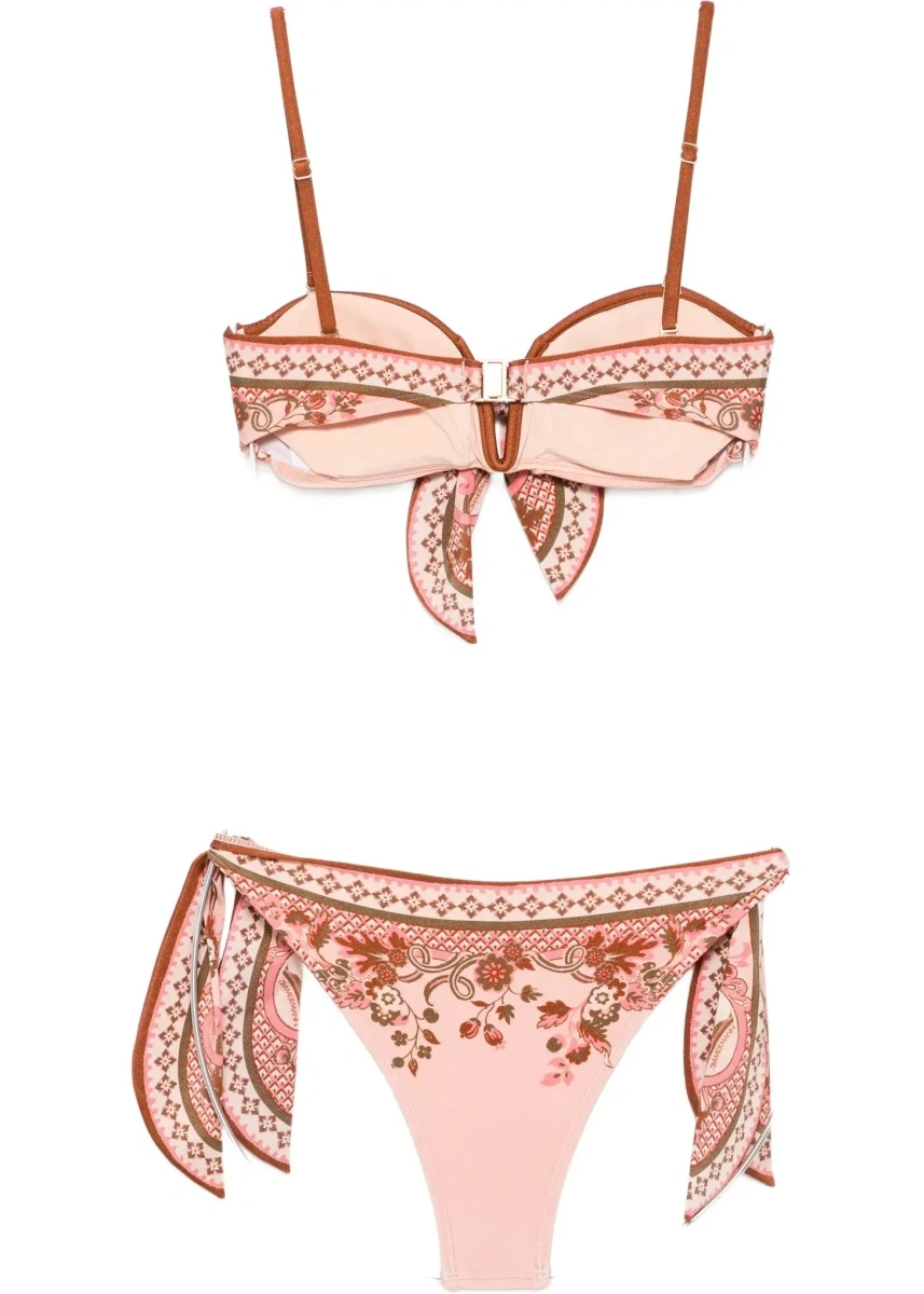Costume Bikini "Aster" Con Dettaglio Foulard - Img 3