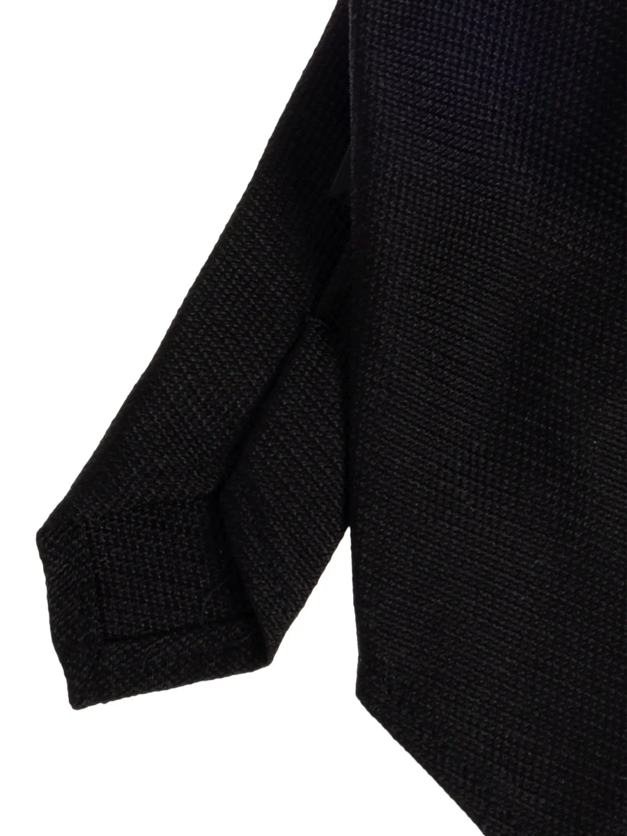 Cravata DSQUARED2 neagra din matase - Img 5