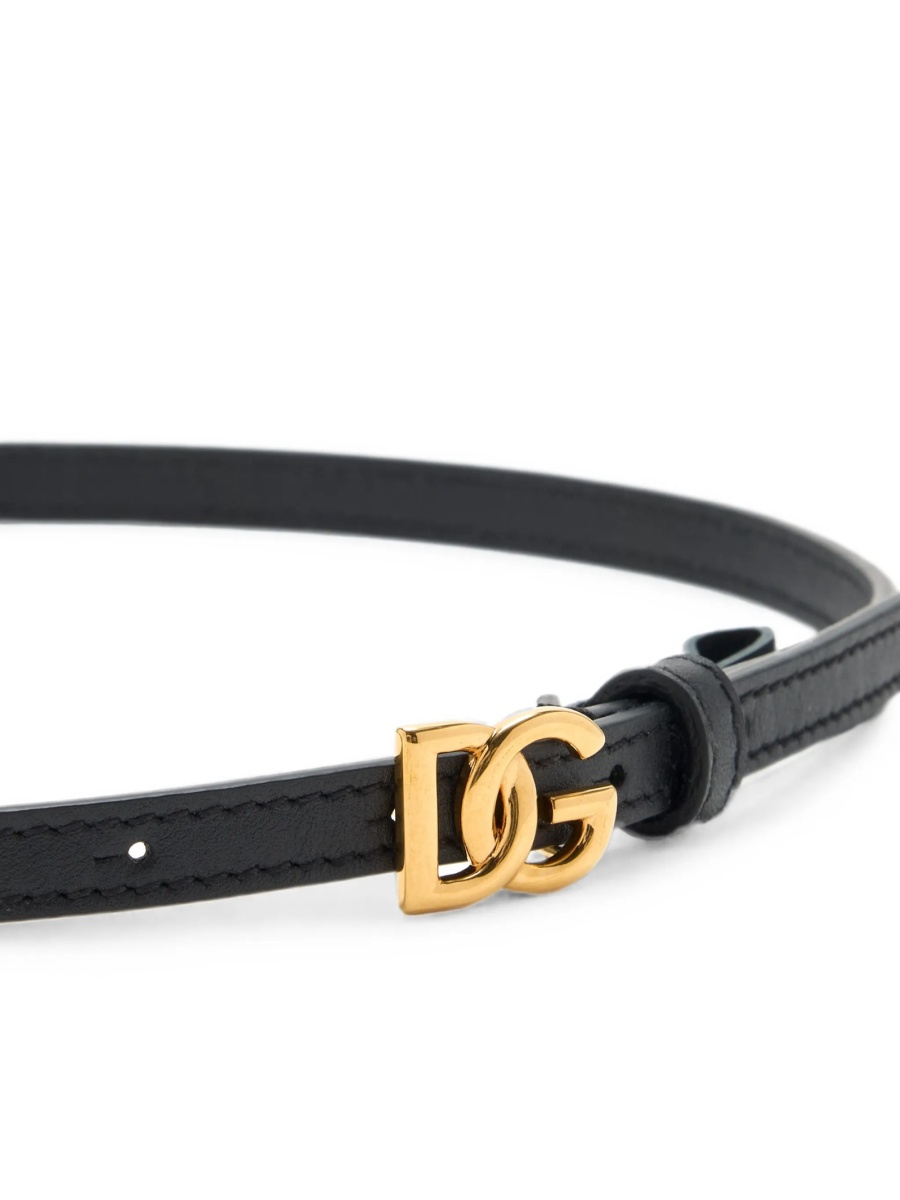 Curea Dolce &amp; Gabbana DG Logo neagra - Img 2