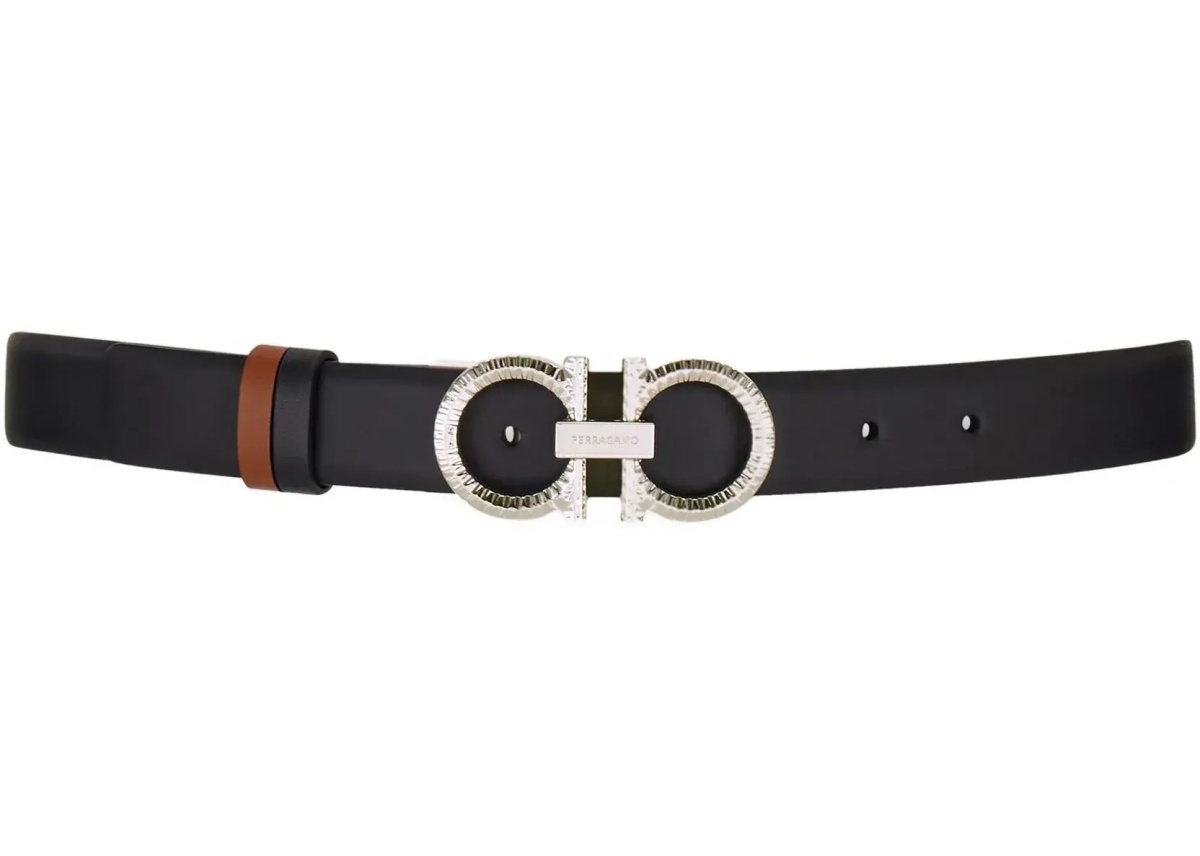 Curea Reversible and adjustable Gancini Belt - Img 4