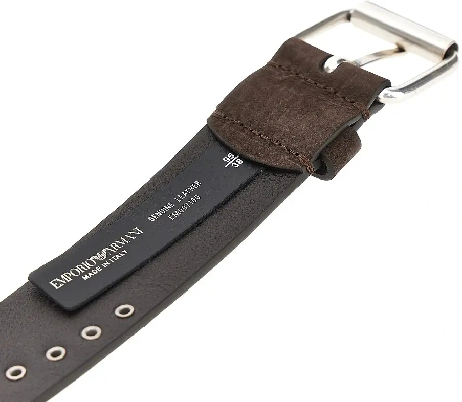 Curea Studded suede leather belt - Img 3