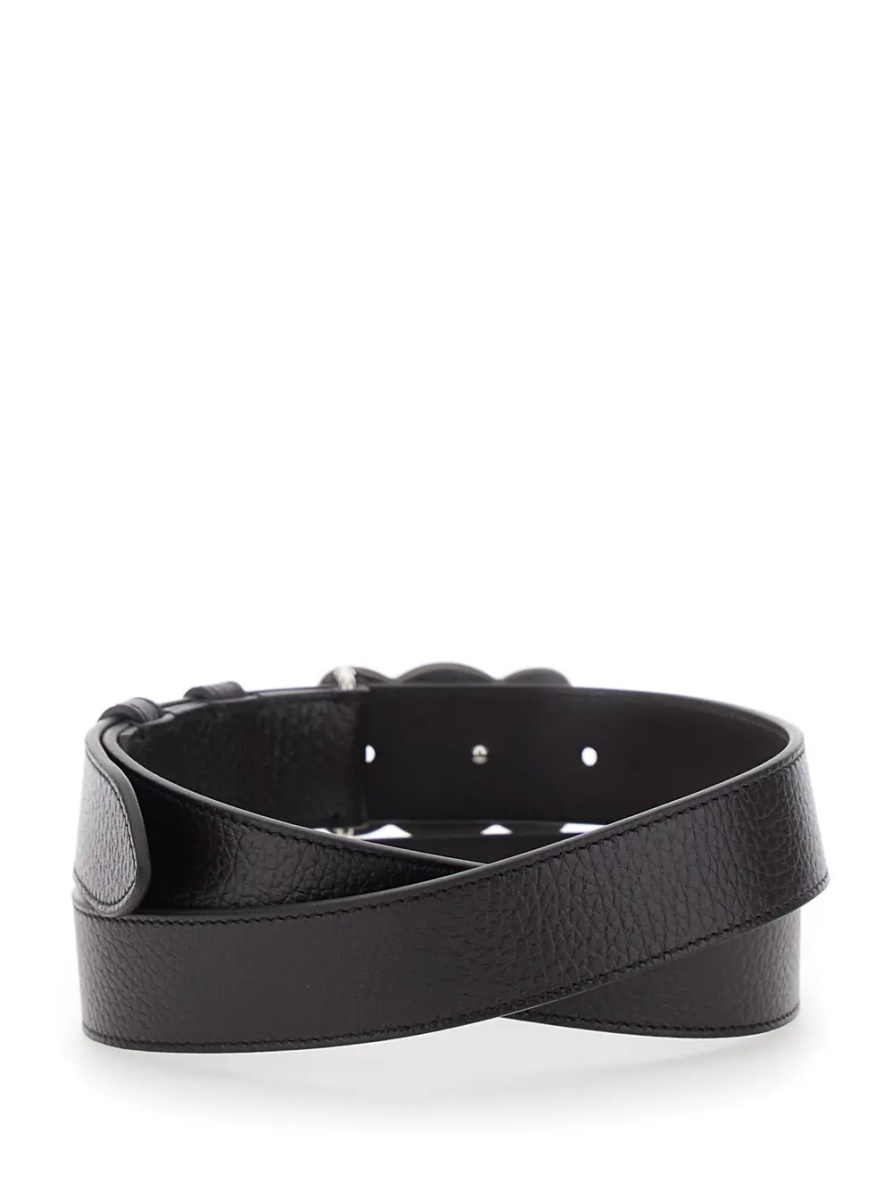 Curea Women's LARGE 30 MM Brown Fabric Belt - Img 2