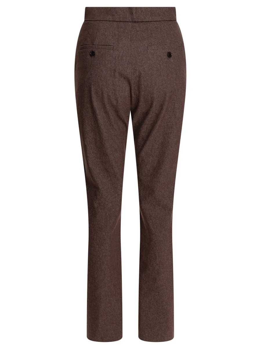 Denim-effect cotton trousers - Img 2