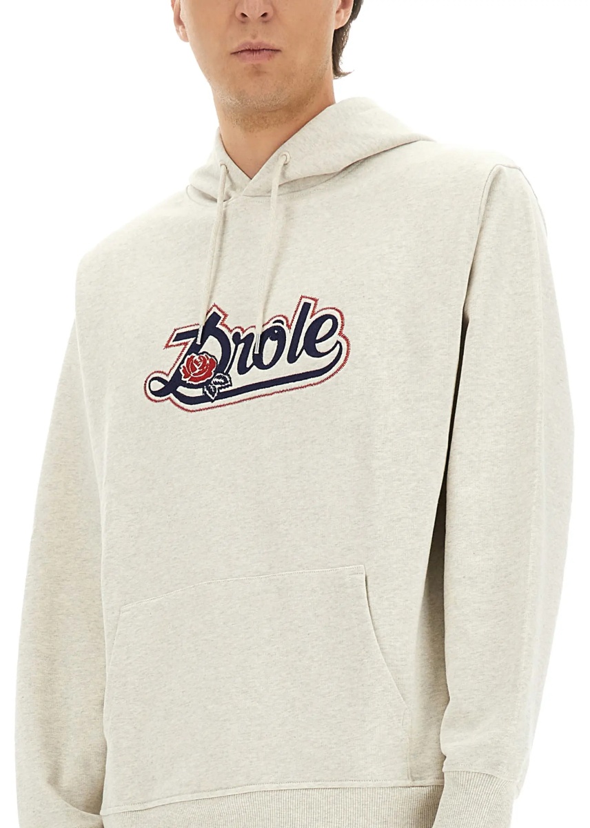 "Drôle Rose" Sweatshirt - Img 4