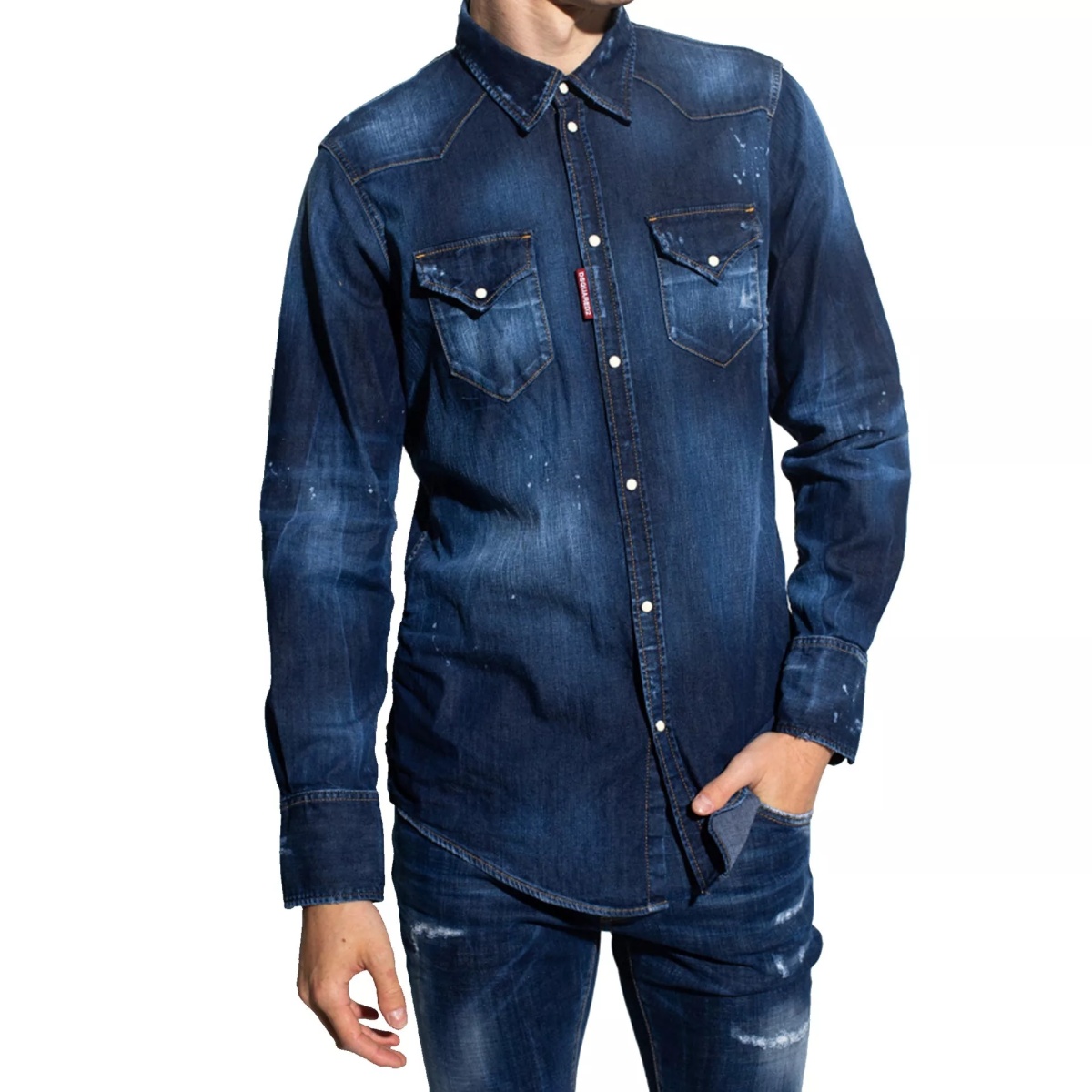 Dsquared2 Denim Shirt - Img 2