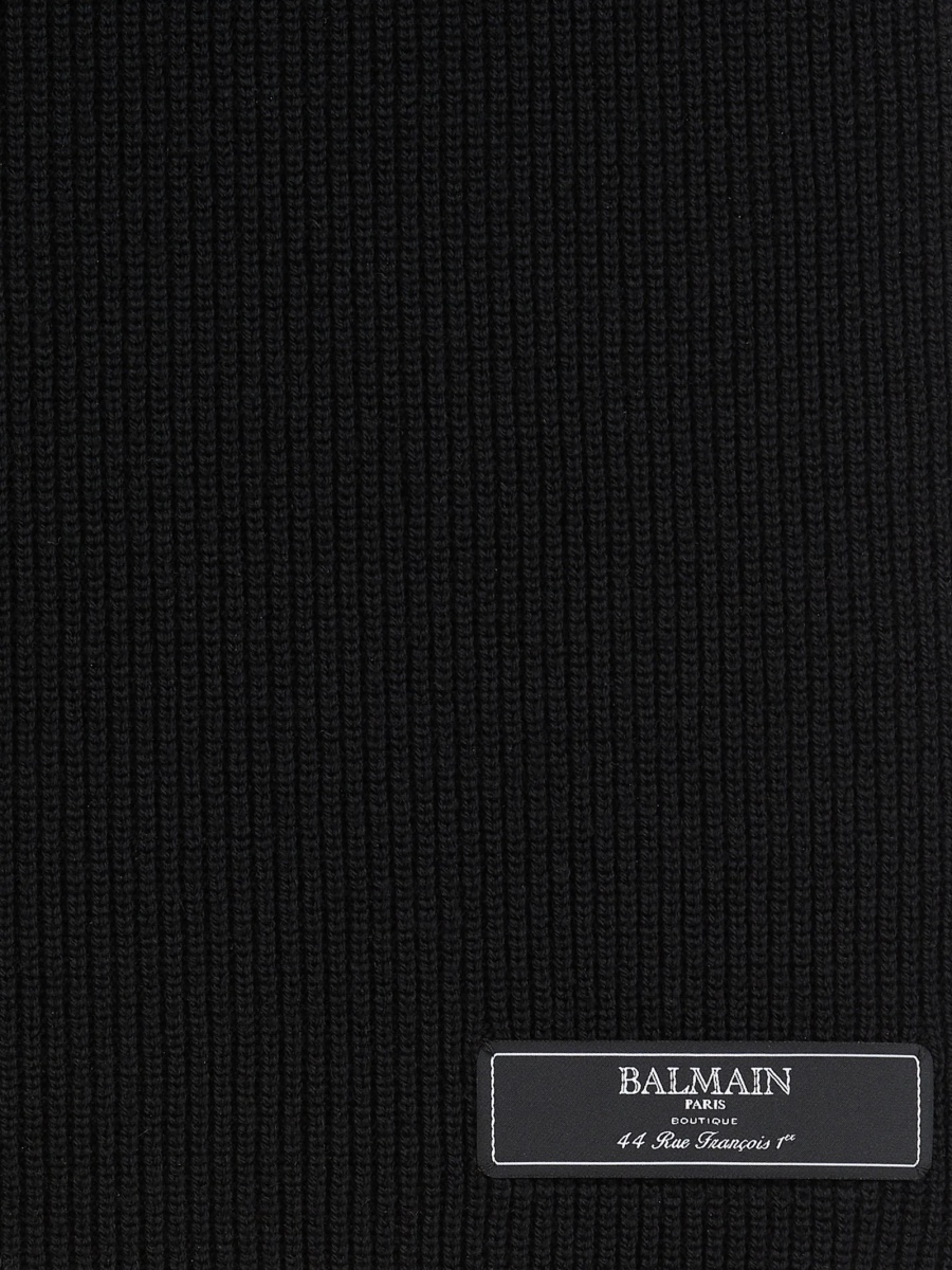 Esarfa Balmain neagra - Img 2
