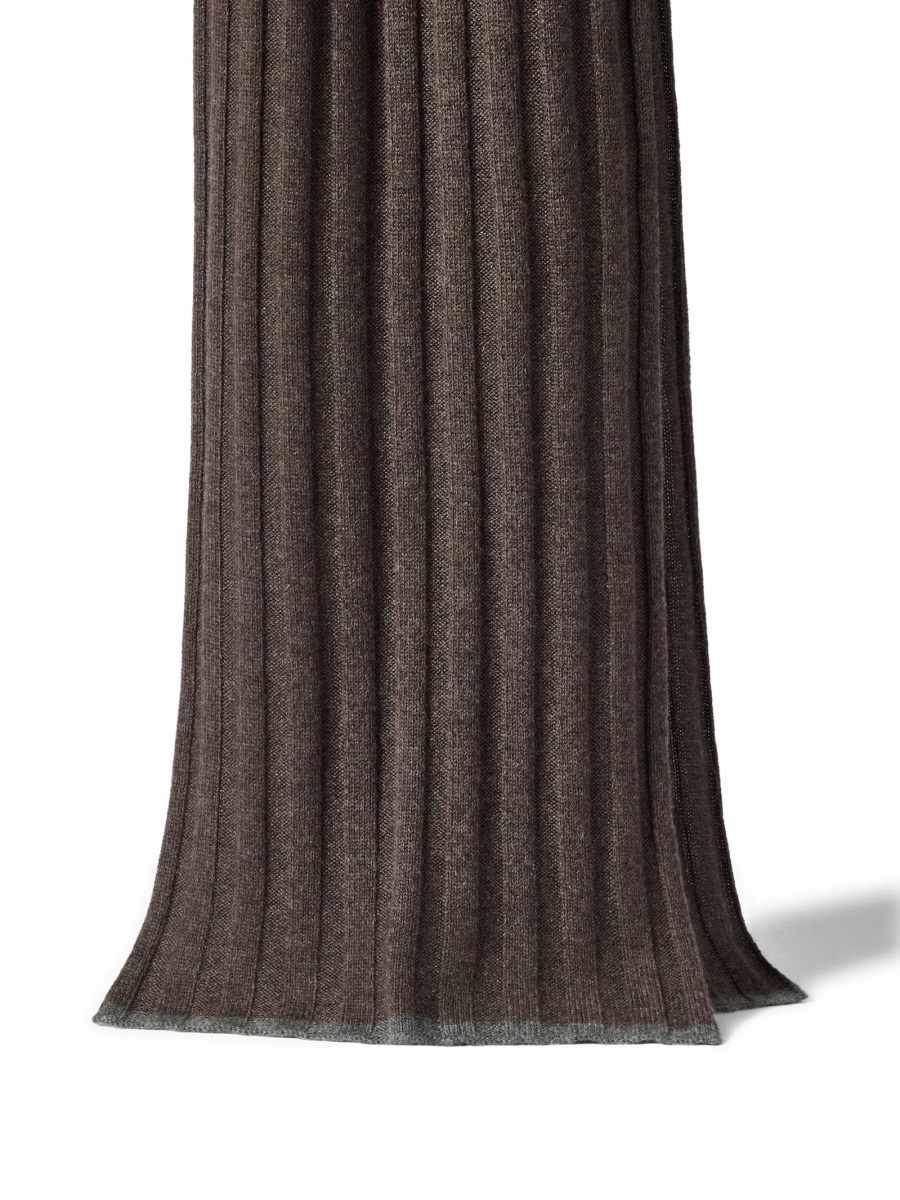 Esarfa Brunello Cucinelli maro - Img 2