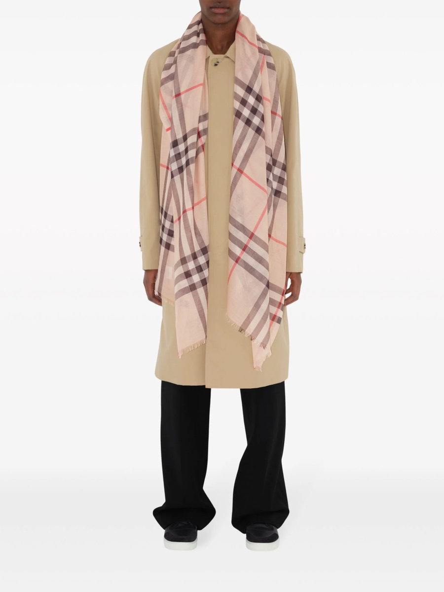 Esarfa Burberry vintage check neutra - Img 5