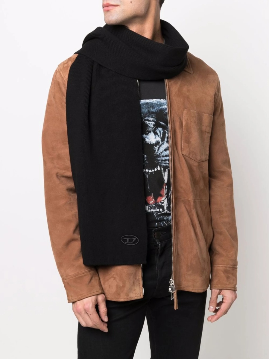 Esarfa Diesel neagra - Img 2