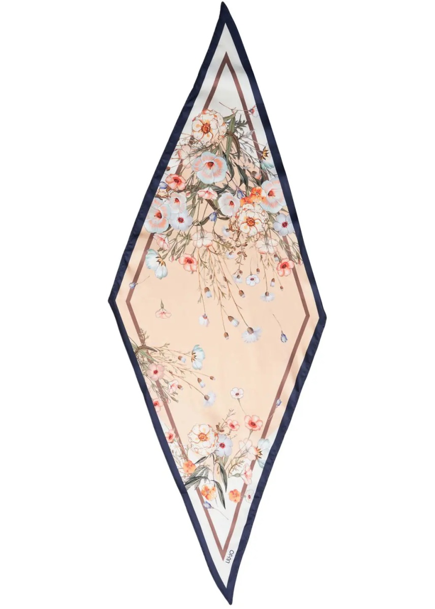Esarfa Foulard with floral print - Img 2