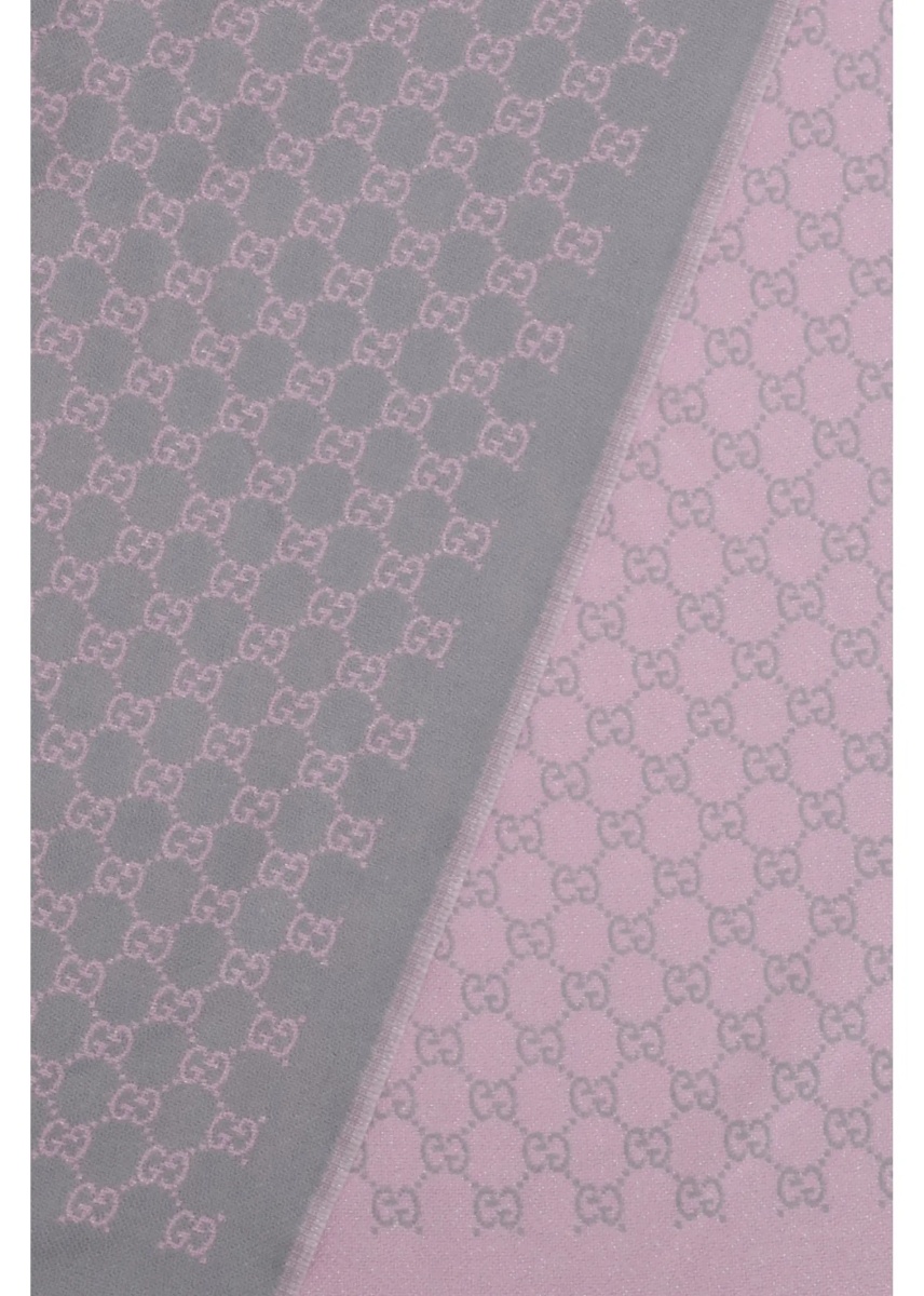 Esarfa Miss Stenny GG Monogram wool Scarf - Img 3