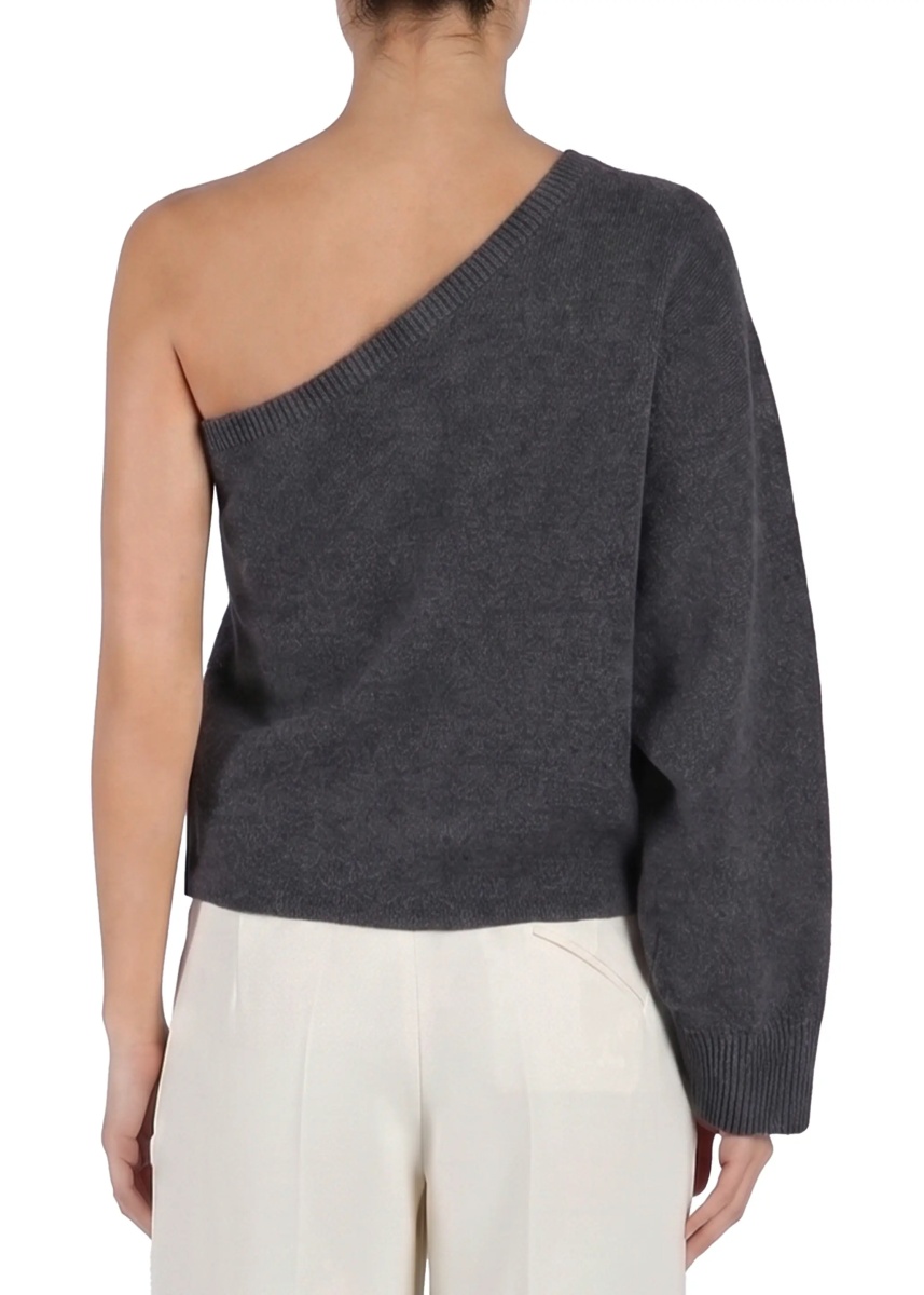 Esarfa One-Shoulder Top With Scarf Detail - Img 3