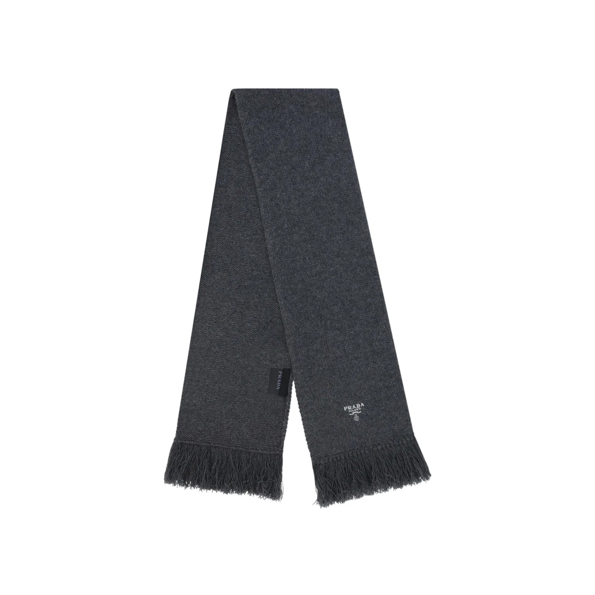 Esarfa Prada Cashmere Logo Scarf - Img 2