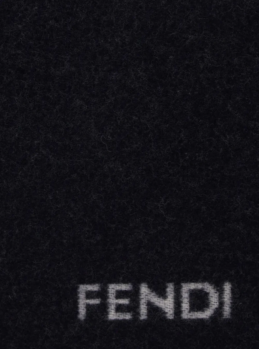 Esarfa WOOL LOGO FENDI - Img 3