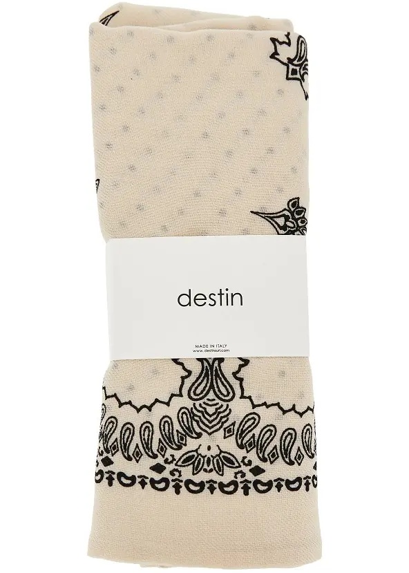 Esarfa Wool scarf with Bandanda motif - Img 2