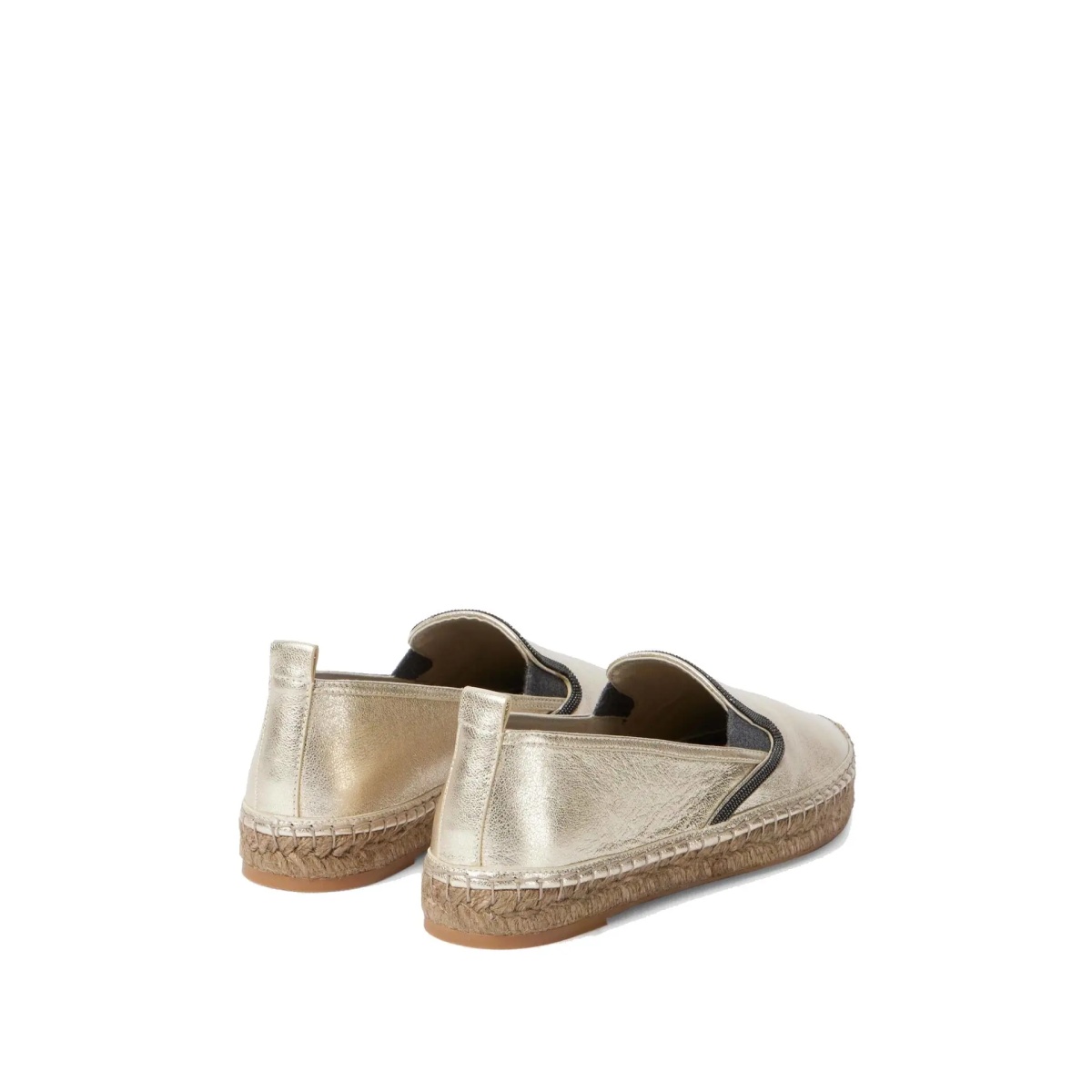 Espadrile Brunello Cucinelli Leather Espadrilles - Img 3